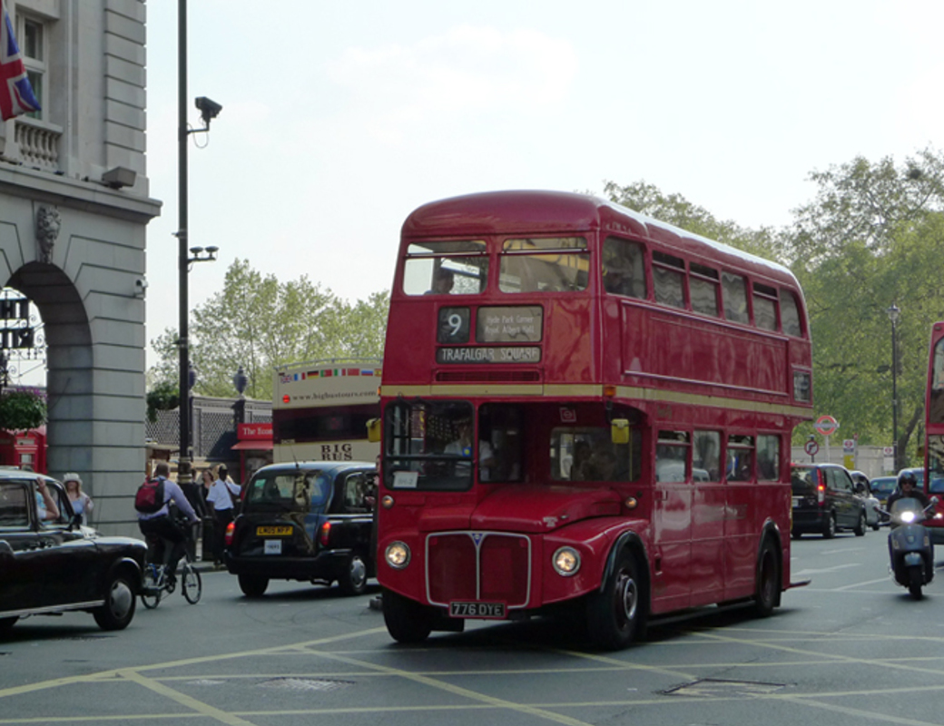 citylikeyou — Number 9 Bus — London by Constantin Bjerke