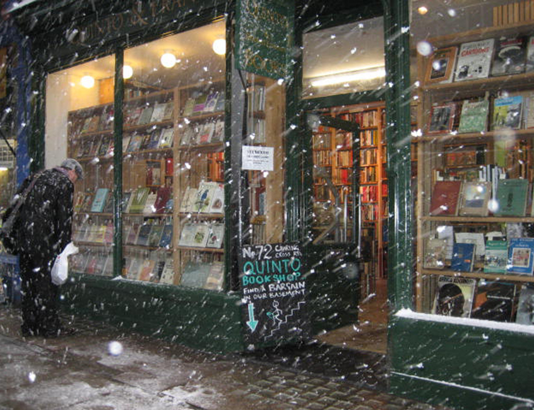 Citylikeyou Quinto And Charing Cross Road Bookshops